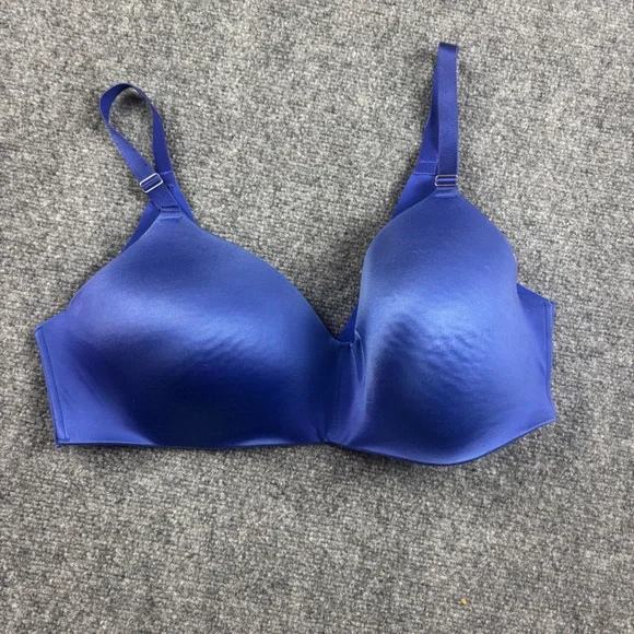 SOMA Women’s Royal Blue Vanishing Back Wireless Bra size: 40C - Picture 1 of 5